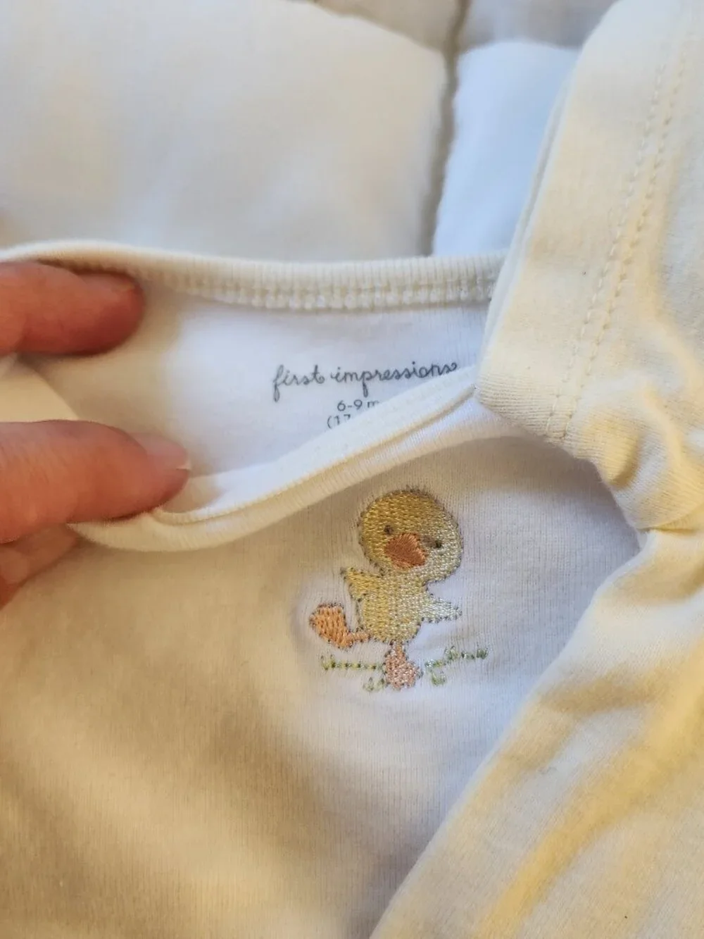 Baby Clothes: 6-9M: 3 Piece Bodysuit Set First Impressions